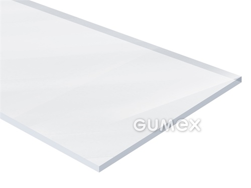 Polykarbonátová doska IMPEX®UV, hrúbka 2mm, 2050x3050mm, odolná UV, PC, extrudovaná, -40°C+135°C, transparentná